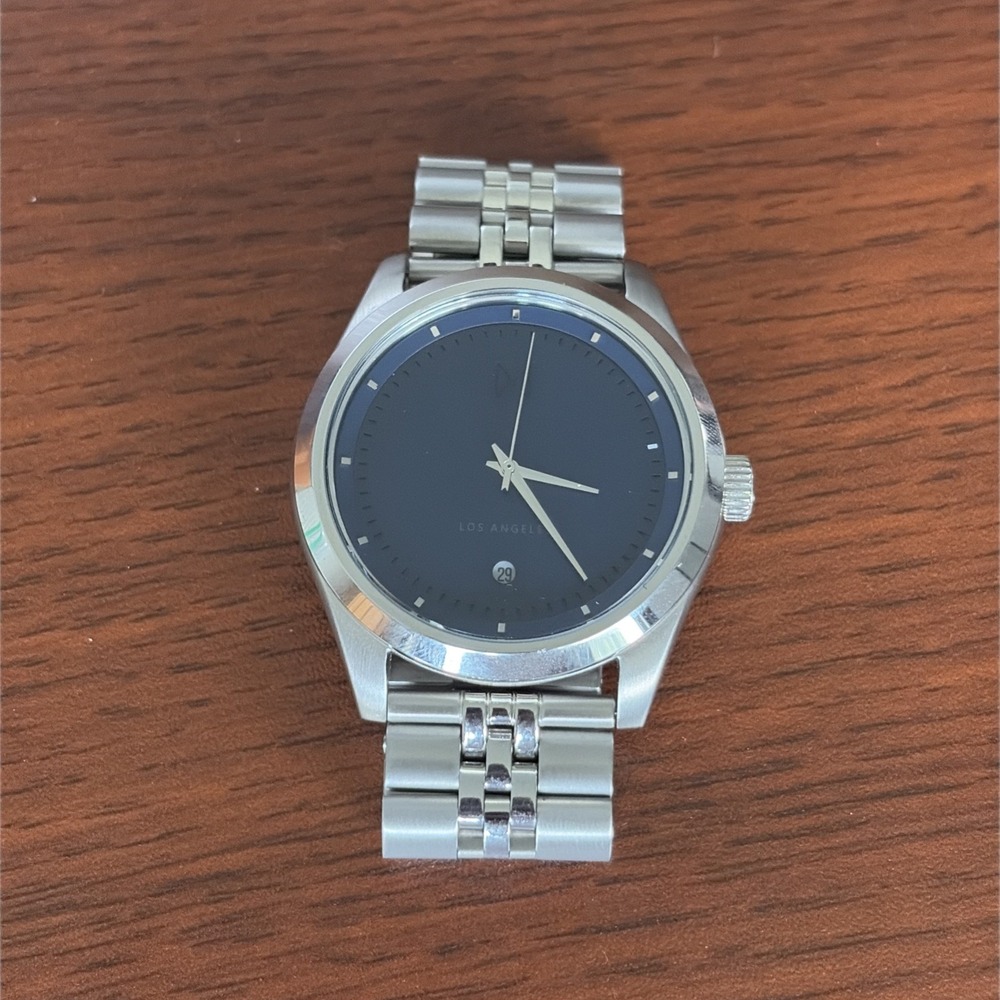 MVMT Rise Watch 39mm Blue Dial Men's Quartz Watch Stainless - Needs Battery
